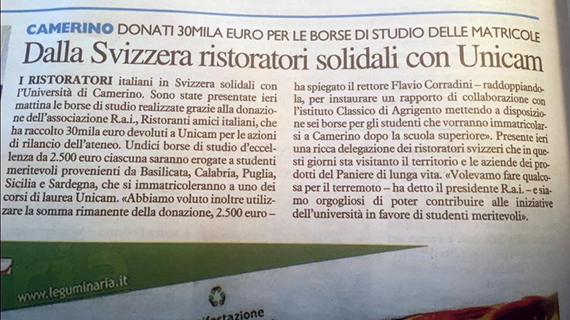 donazione RAI